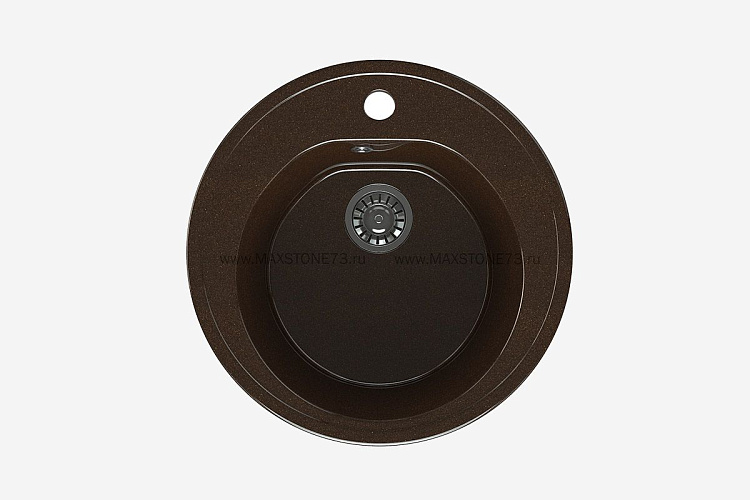 MAXSTONE Мойка глянцевая MS-2 (лео) 505*505*200
